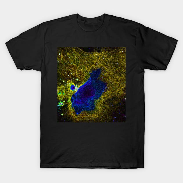 Black Panther Art - Glowing Edges 623 T-Shirt by The Black Panther